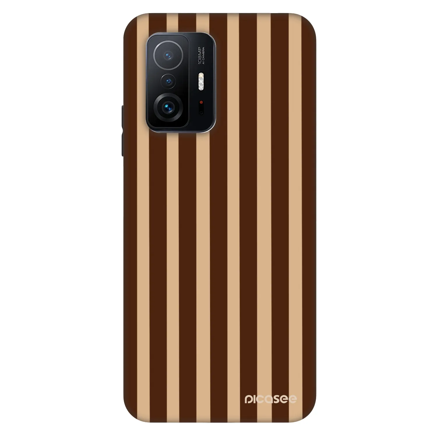 Picasee Fashion Case für Xiaomi 11T - Brown lines