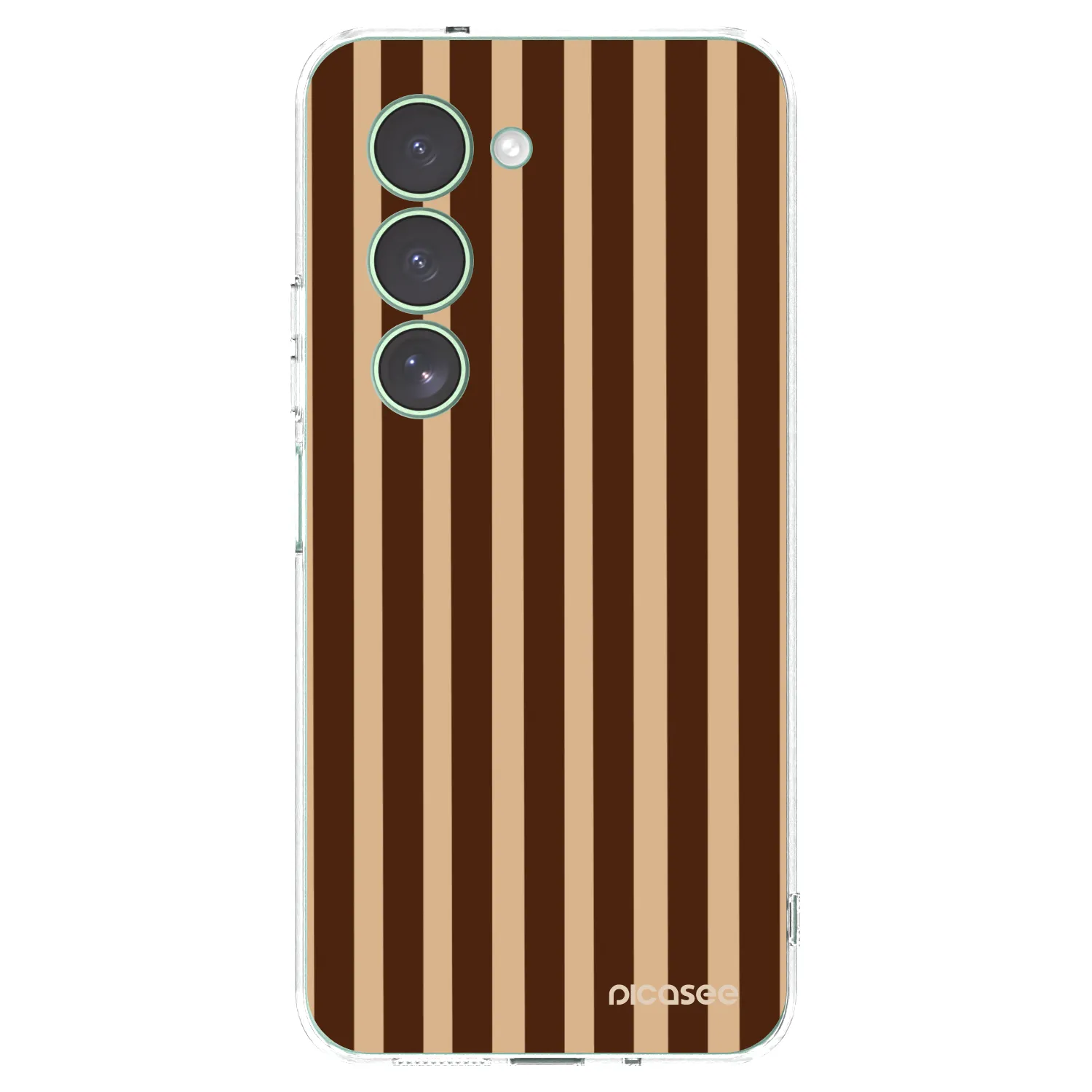 Picasee Xiaomi Redmi 15 5G Hülle - Transparentes Silikon - Brown lines