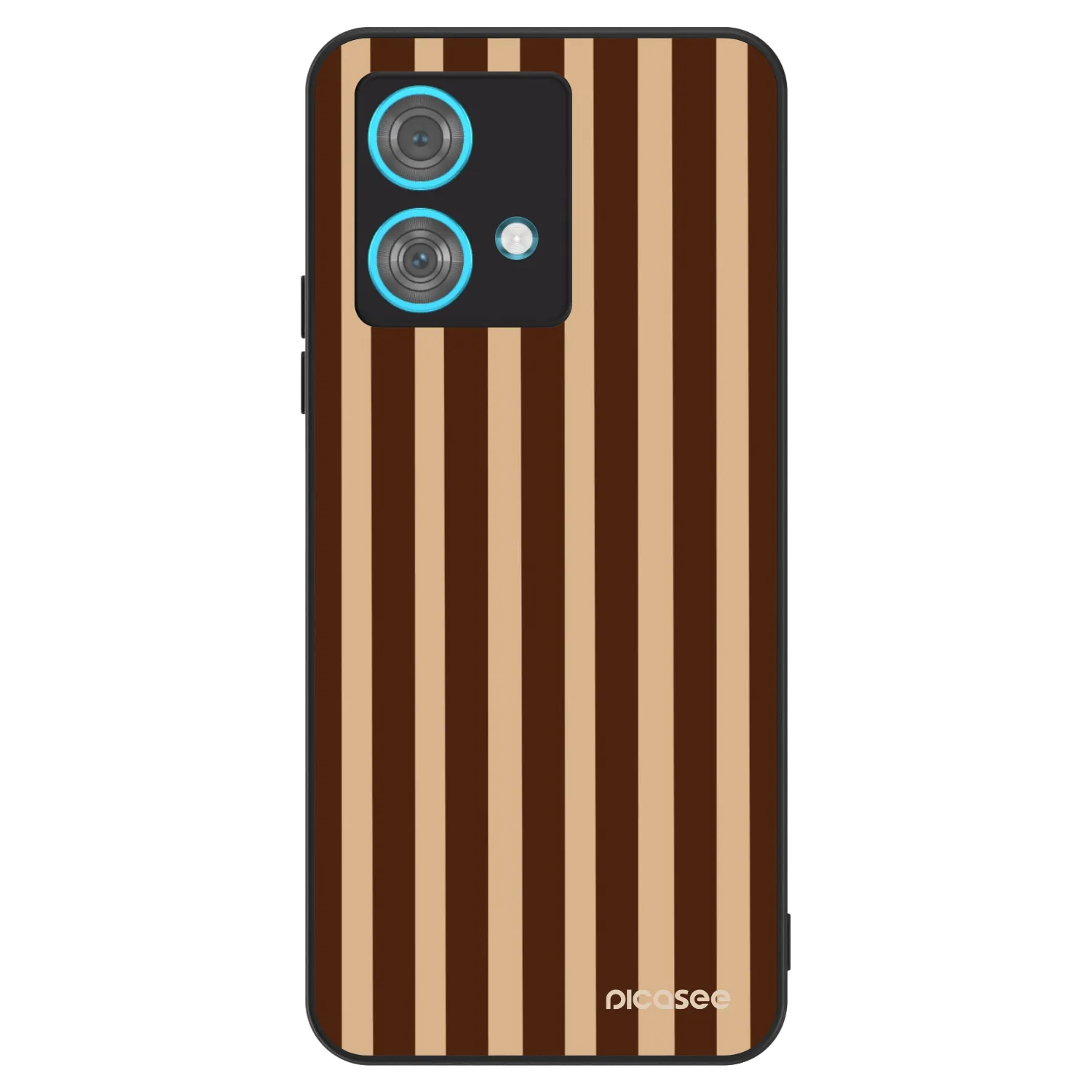 Picasee ULTIMATE CASE für Motorola Edge 40 Neo - Brown lines