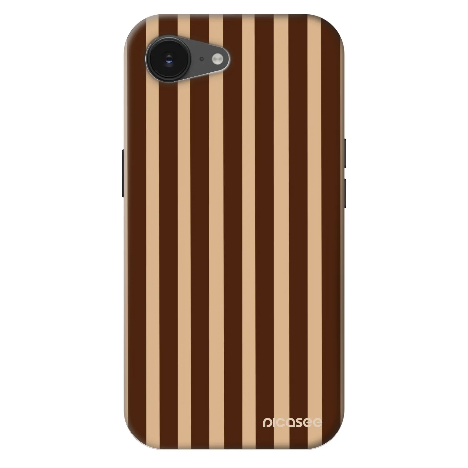 Picasee Fashion Case MagSafe für Apple iPhone 17e - Brown lines