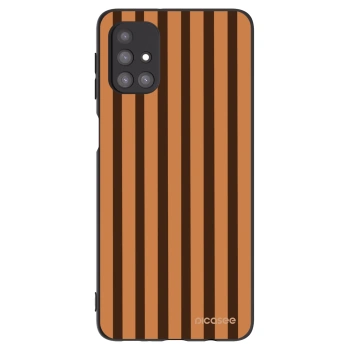 Hülle für Samsung Galaxy M31s - Caramel lines