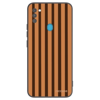 Hülle für Samsung Galaxy M11 - Caramel lines