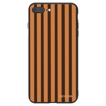 Hülle für Apple iPhone 7 Plus - Caramel lines