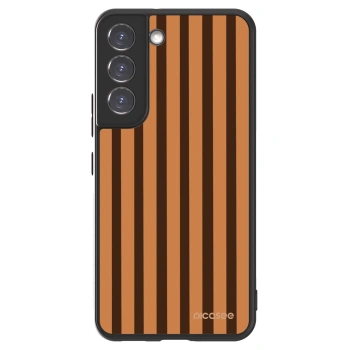 Picasee ULTIMATE CASE für Samsung Galaxy S22 5G - Caramel lines