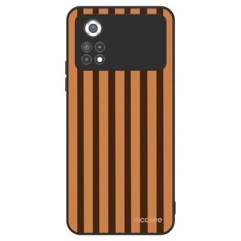 Hülle für Xiaomi Poco X4 Pro 5G - Caramel lines