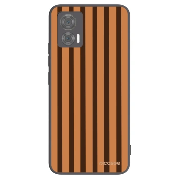 Hülle für Motorola Edge 30 Neo - Caramel lines
