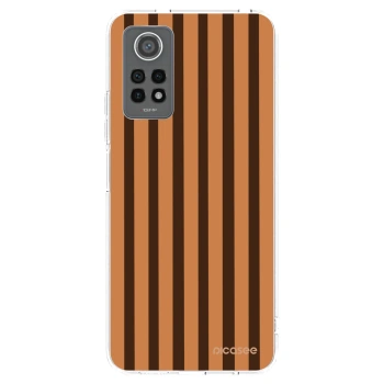Picasee Xiaomi Redmi Note 12 Pro 4G Hülle - Transparentes Silikon - Caramel lines