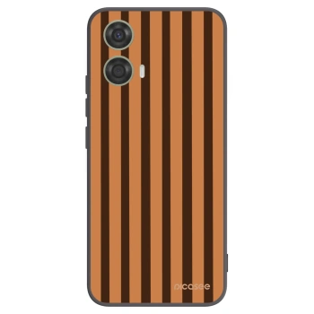 Hülle für Motorola Moto G24 - Caramel lines
