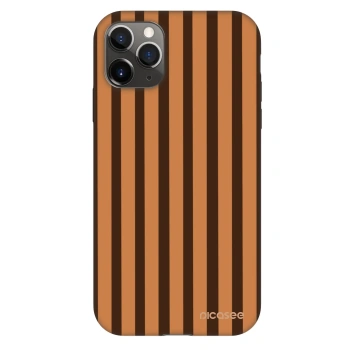 Hülle für Apple iPhone 11 Pro - Caramel lines