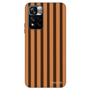 Hülle für Xiaomi Redmi Note 11 Pro 5G - Caramel lines