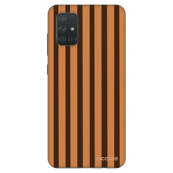 Hülle für Samsung Galaxy A71 A715F - Caramel lines