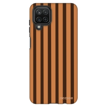Hülle für Samsung Galaxy A12 A125F - Caramel lines