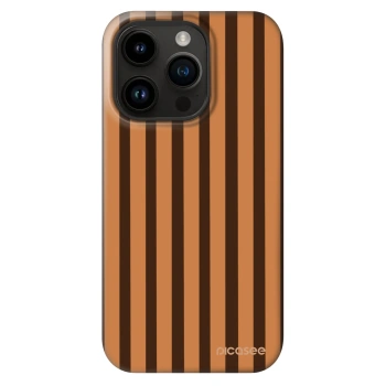 Hülle für Apple iPhone 14 Pro - Caramel lines