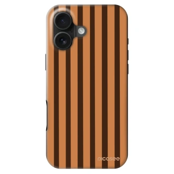 Hülle für Apple iPhone 16 - Caramel lines