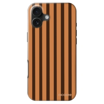 Hülle für Apple iPhone 16 Plus - Caramel lines