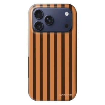 Hülle für Apple iPhone 17 Pro - Caramel lines