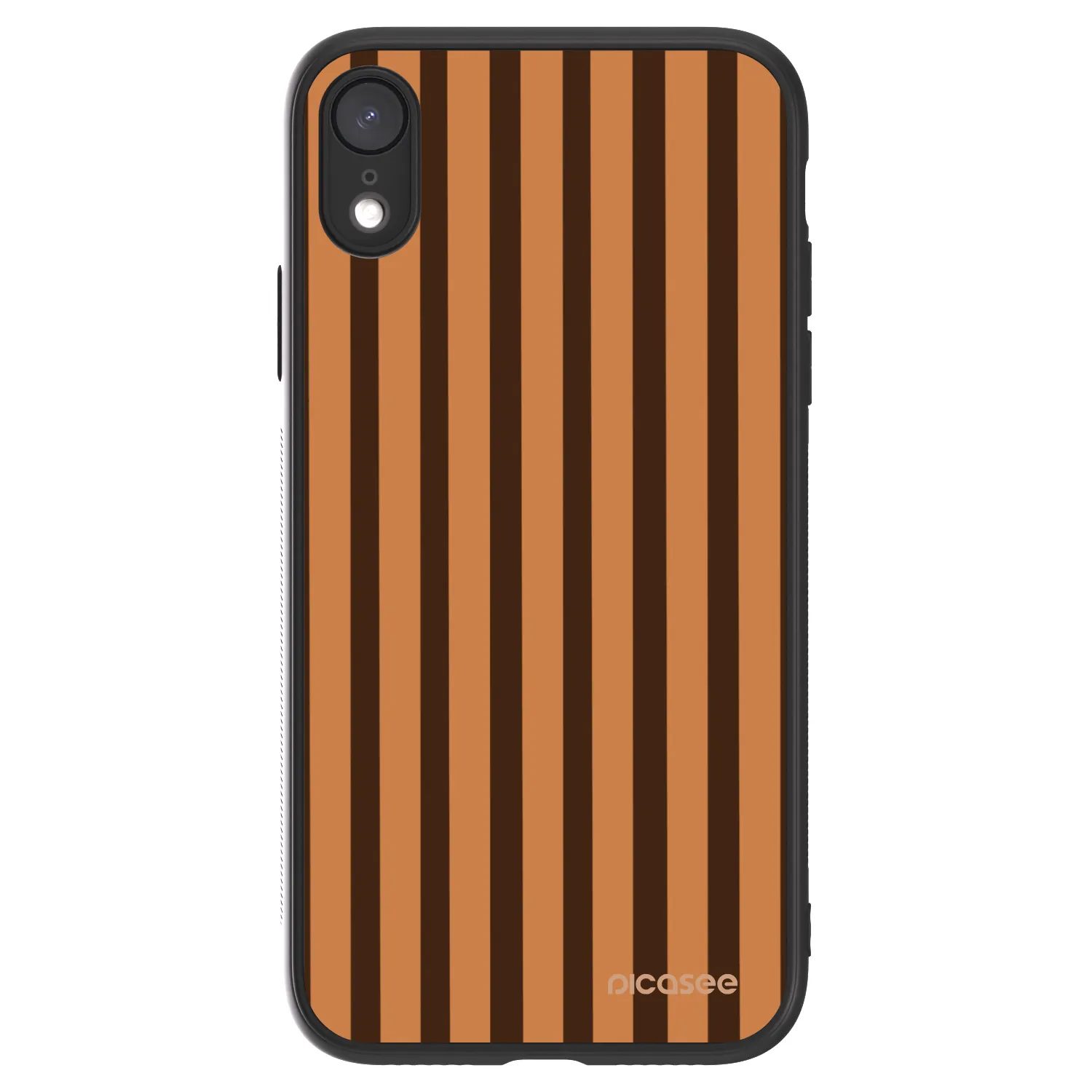 Picasee ULTIMATE CASE für Apple iPhone XR - Caramel lines