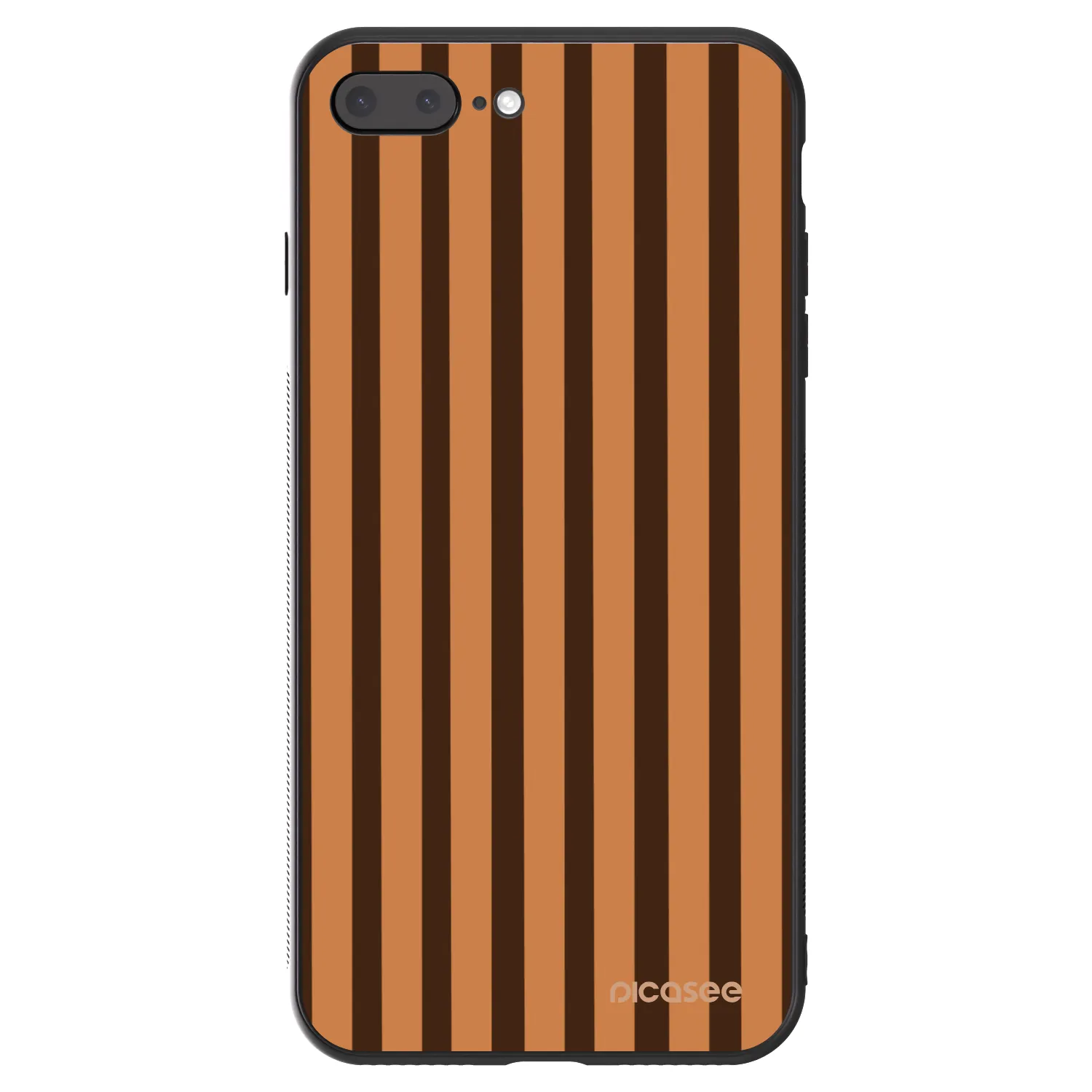 Picasee ULTIMATE CASE für Apple iPhone 7 Plus - Caramel lines