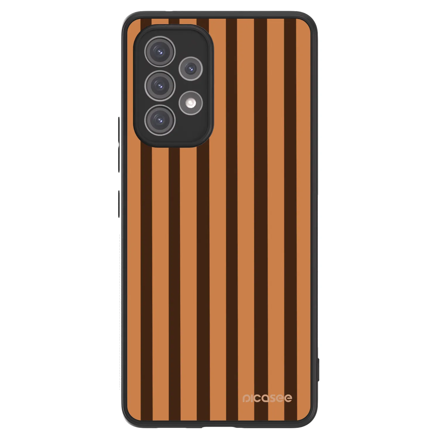 Picasee ULTIMATE CASE für Samsung Galaxy A52 5G A525F - Caramel lines