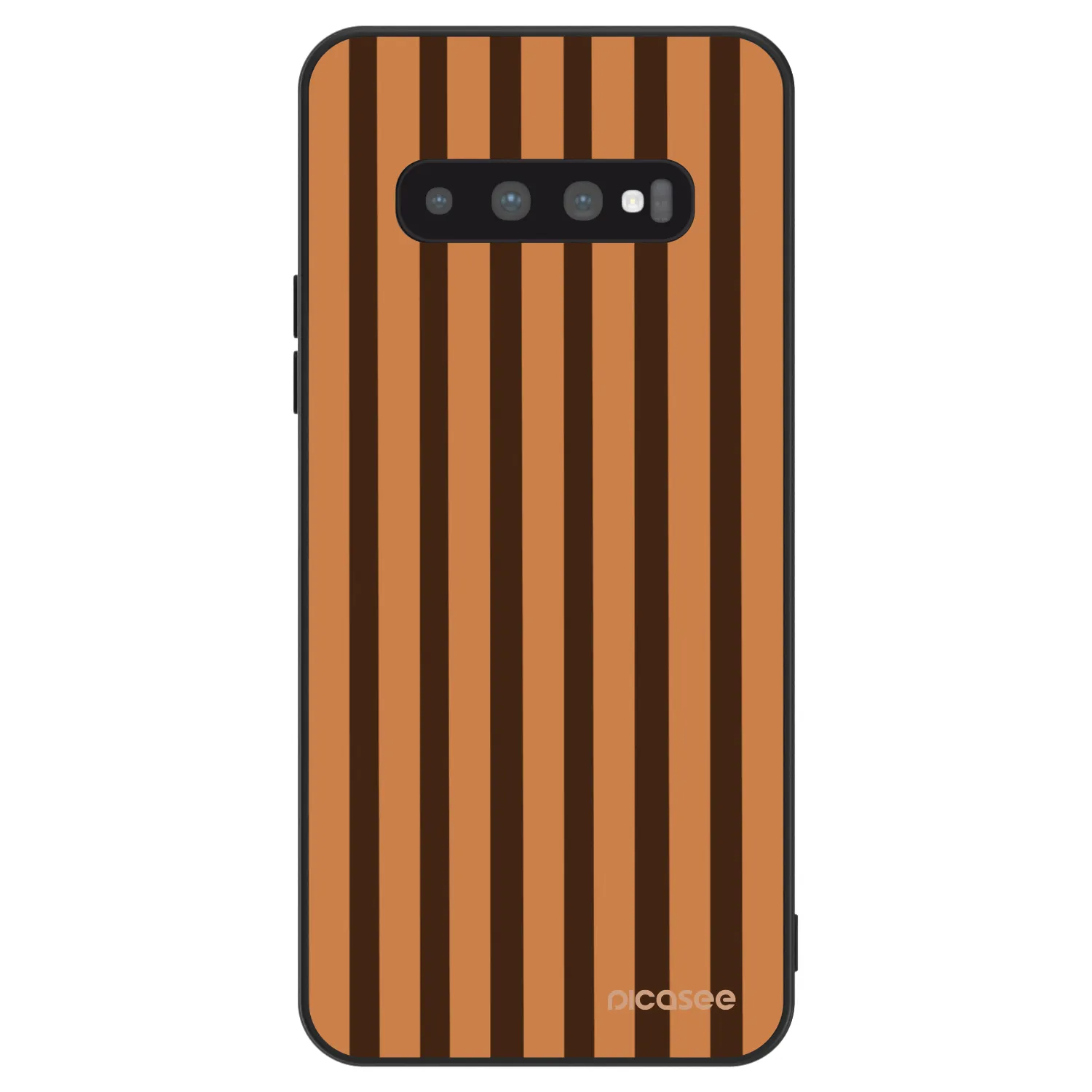 Picasee ULTIMATE CASE für Samsung Galaxy S10 G973 - Caramel lines