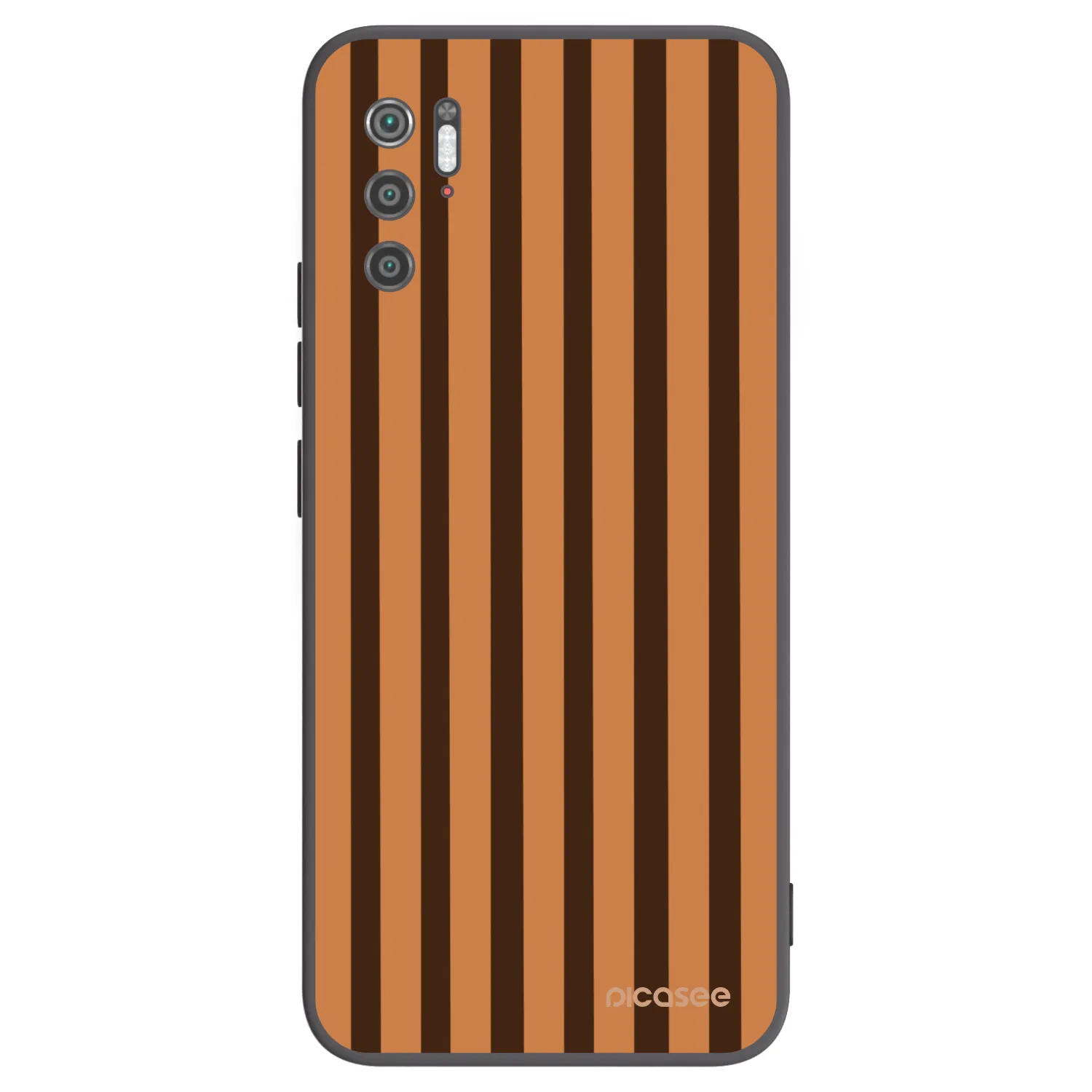 Picasee Xiaomi Poco M3 Pro 5G Hülle - Schwarzes Silikon - Caramel lines