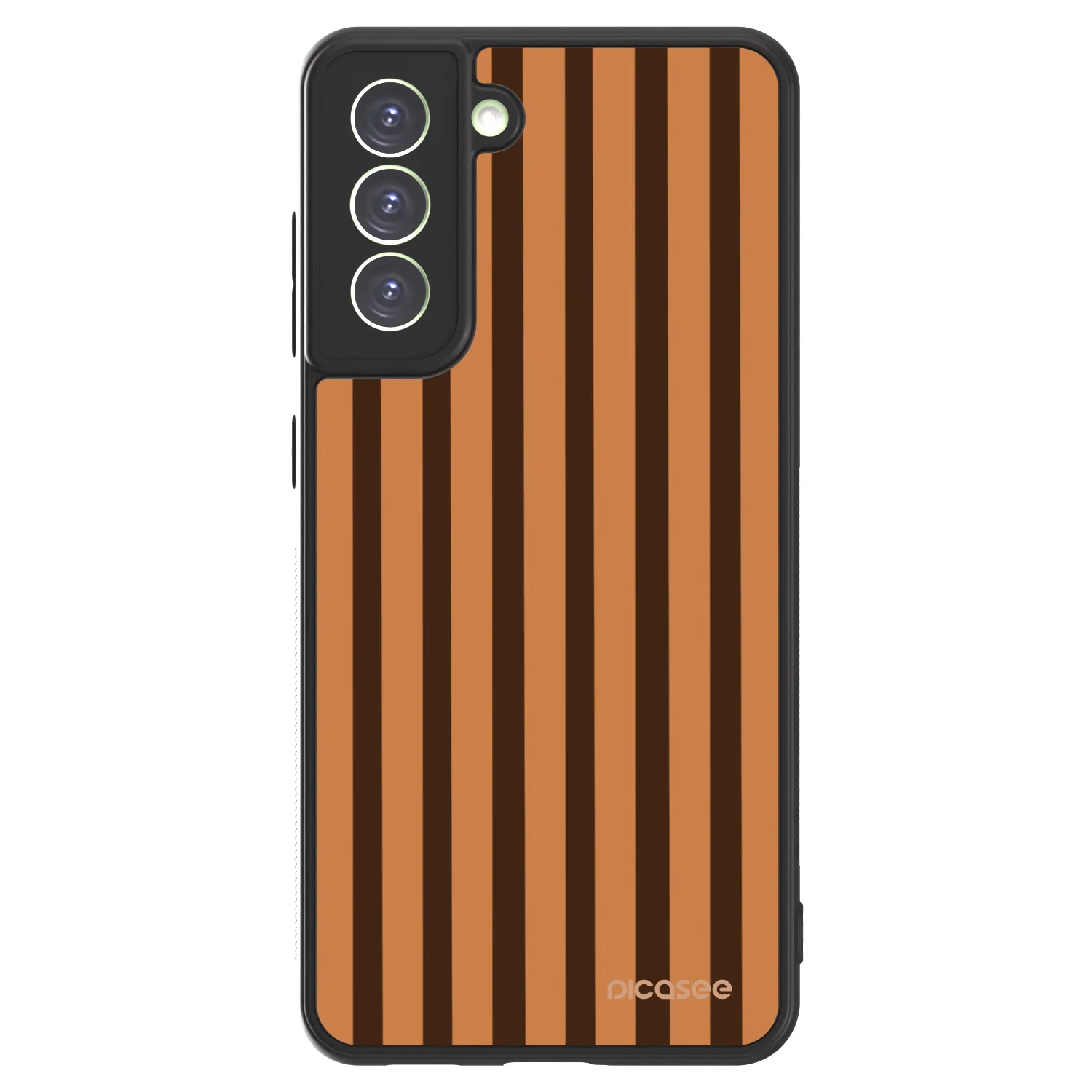 Picasee ULTIMATE CASE für Samsung Galaxy S21 FE 5G - Caramel lines
