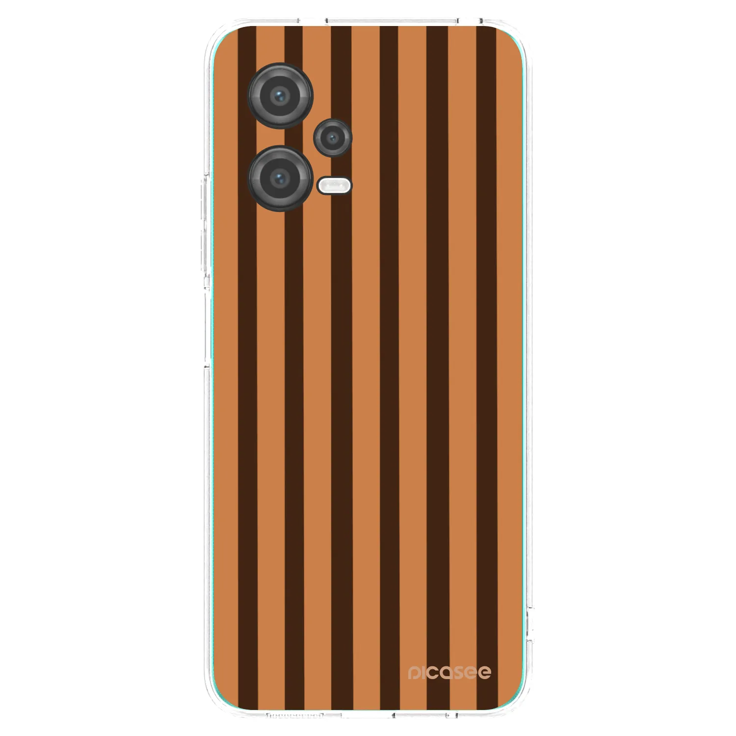 Picasee Xiaomi Poco X5 Hülle - Transparentes Silikon - Caramel lines
