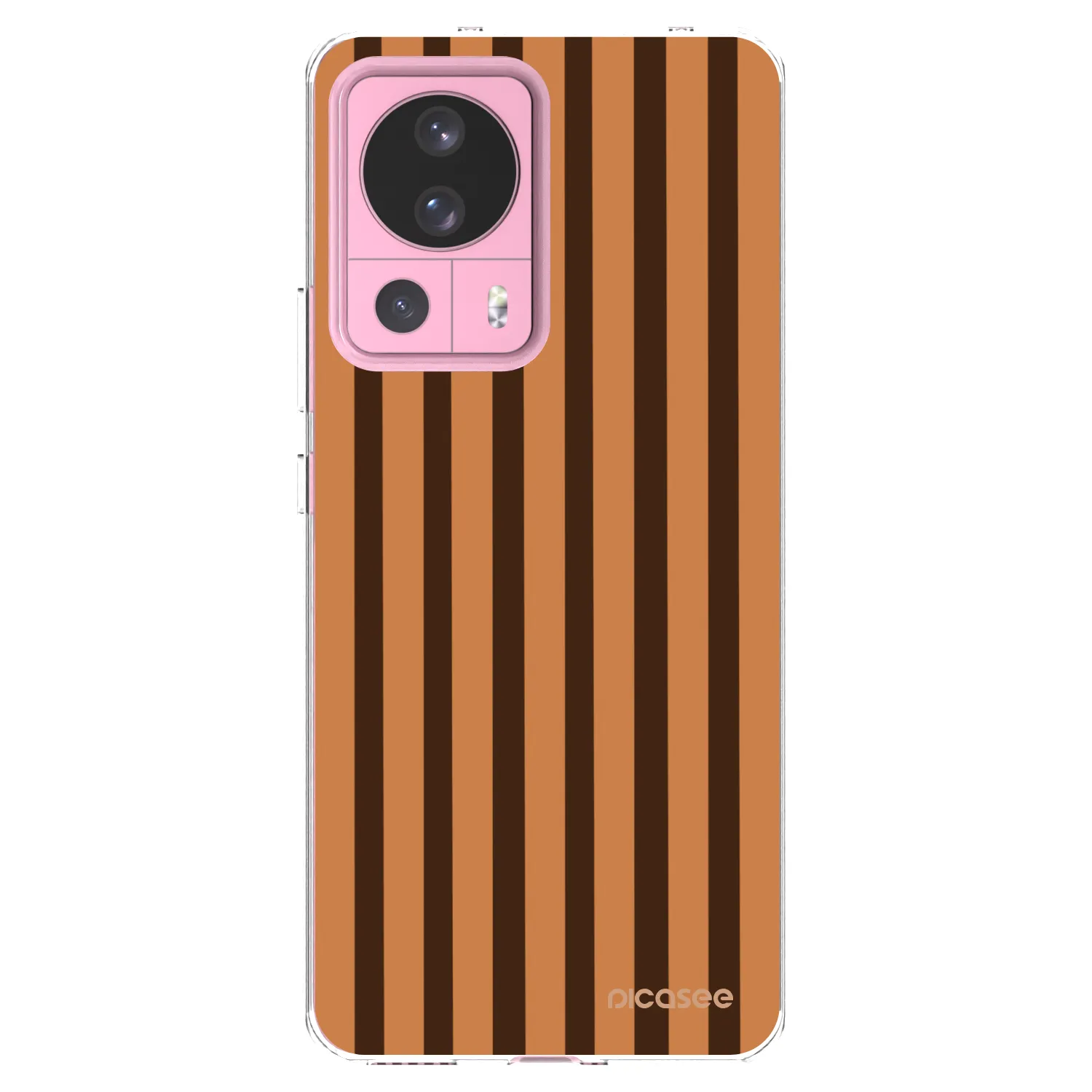 Picasee Xiaomi 13 Lite Hülle - Transparentes Silikon - Caramel lines