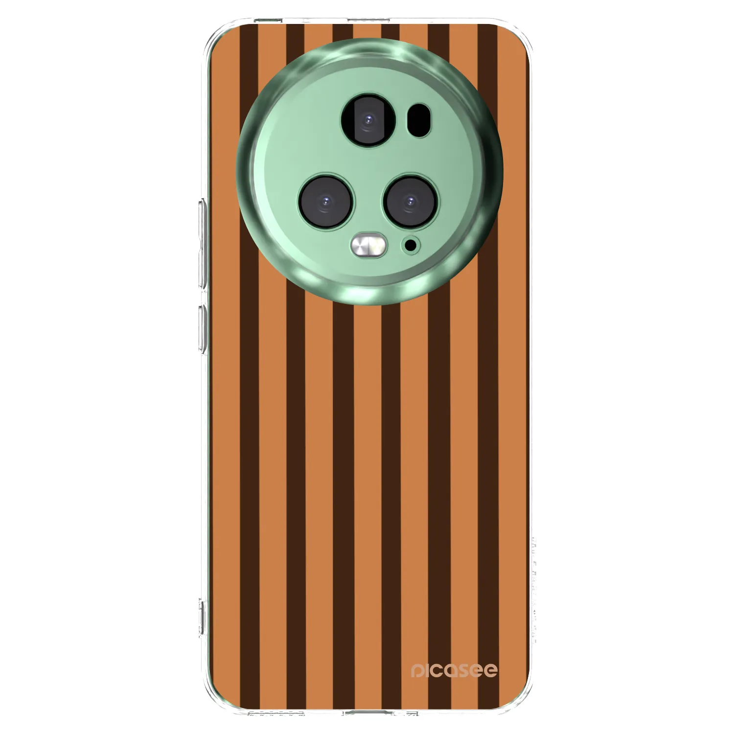 Picasee Honor Magic5 Pro Hülle - Transparentes Silikon - Caramel lines