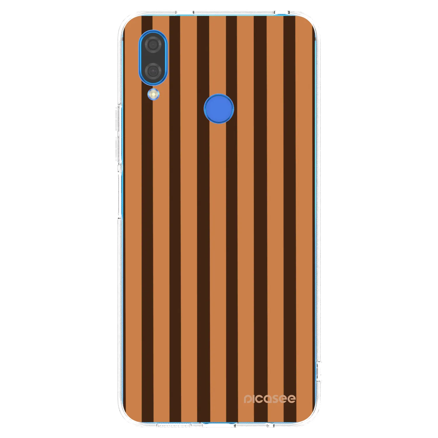 Picasee Huawei Nova 3i Hülle - Transparentes Silikon - Caramel lines
