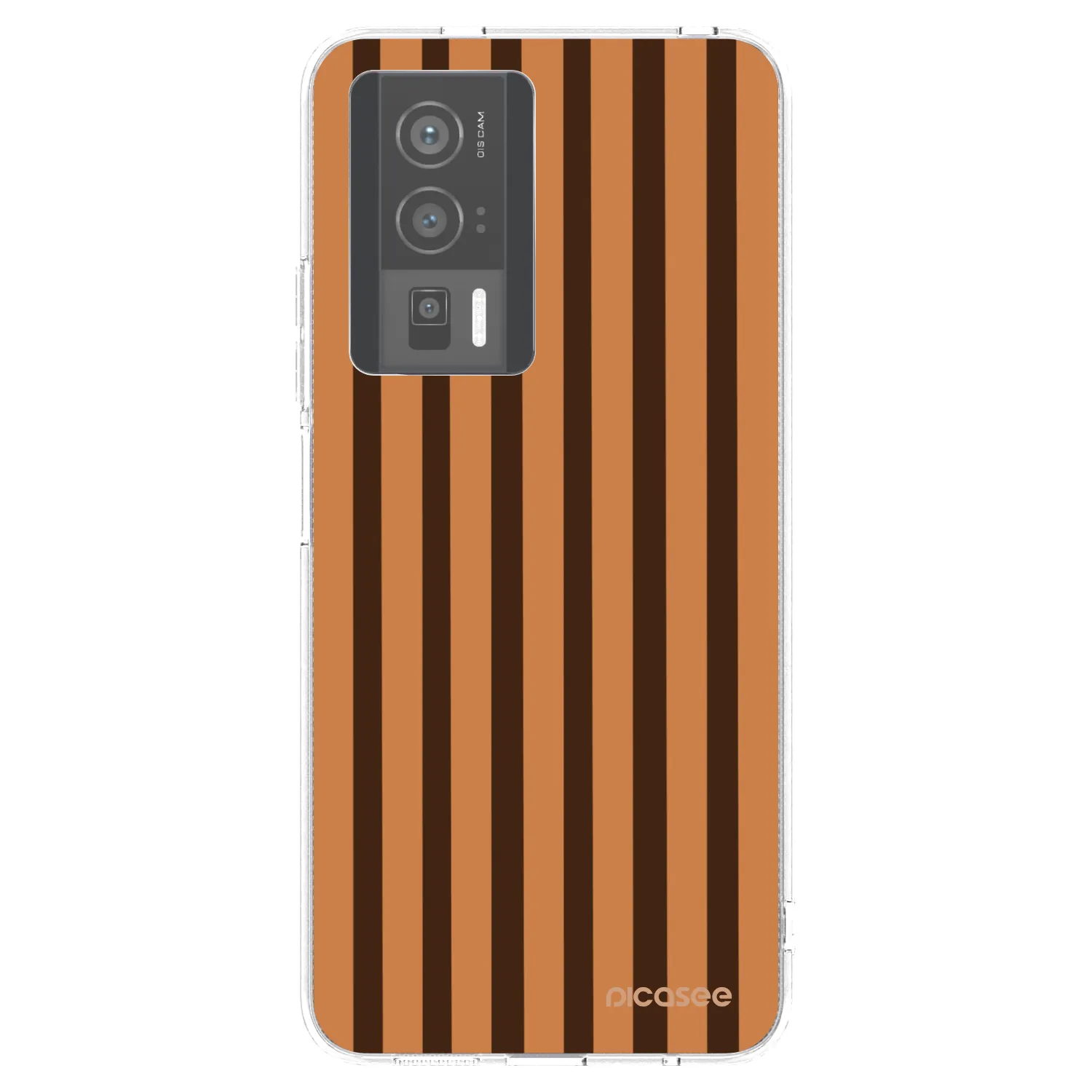 Picasee Xiaomi Poco F5 Pro 5G Hülle - Transparentes Silikon - Caramel lines