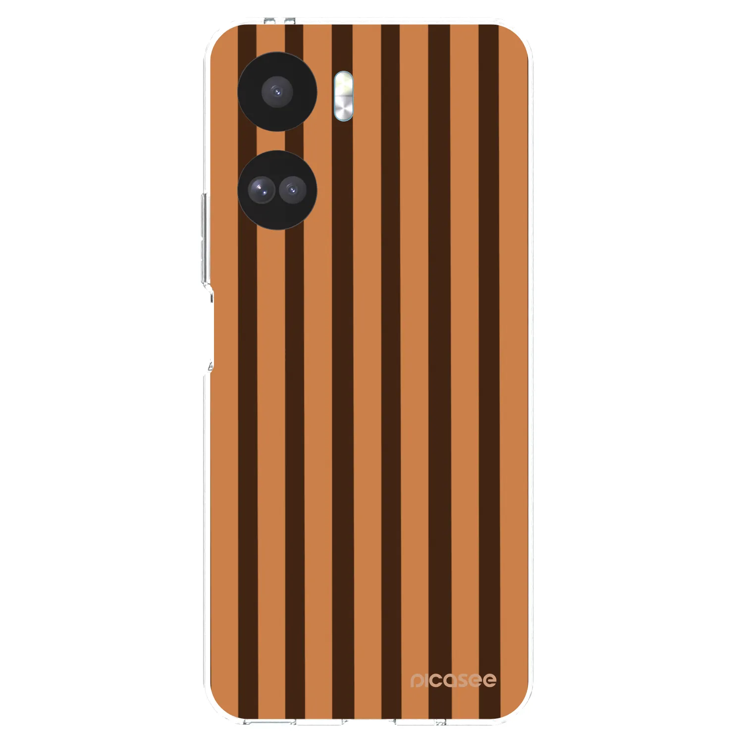 Picasee Honor 90 Lite 5G Hülle - Transparentes Silikon - Caramel lines