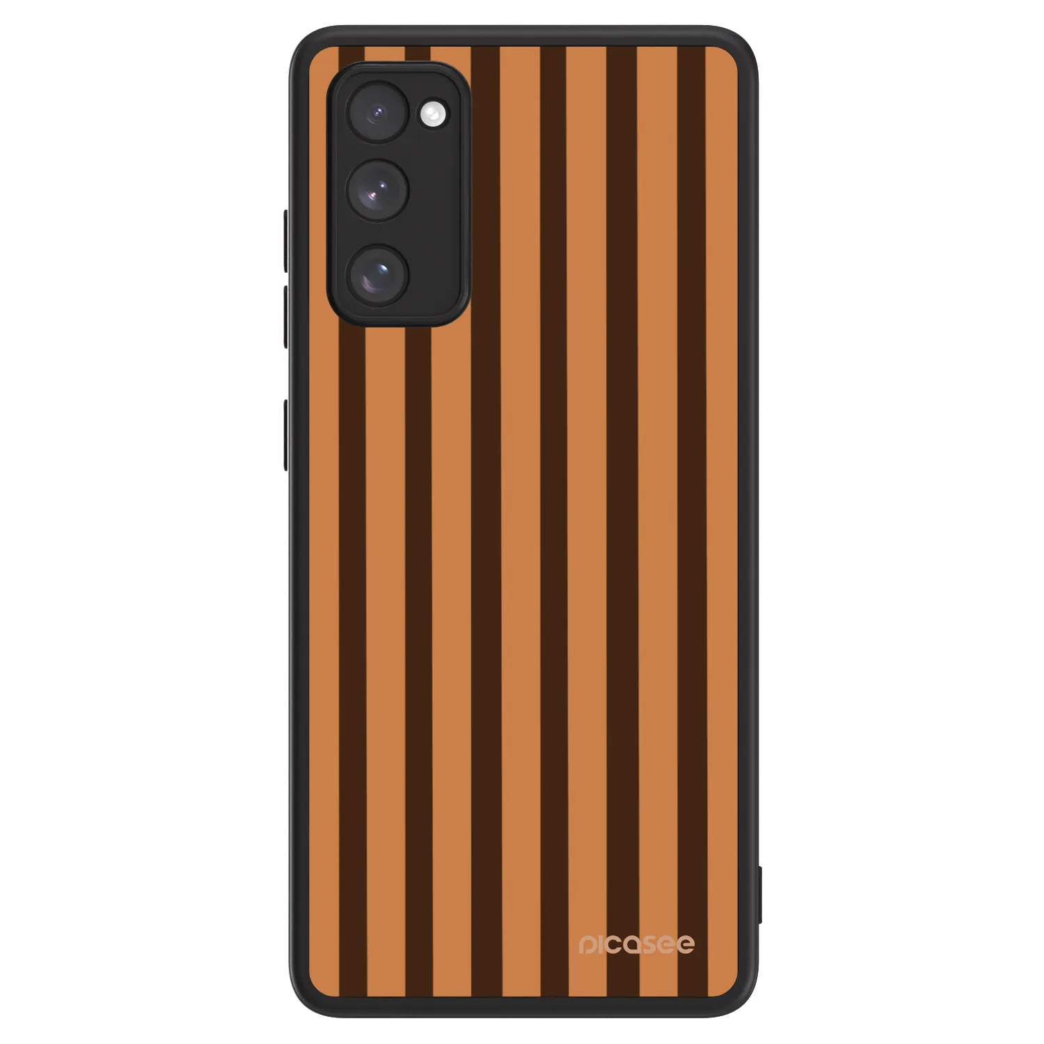 Picasee ULTIMATE CASE PowerShare für Samsung Galaxy S20 FE - Caramel lines