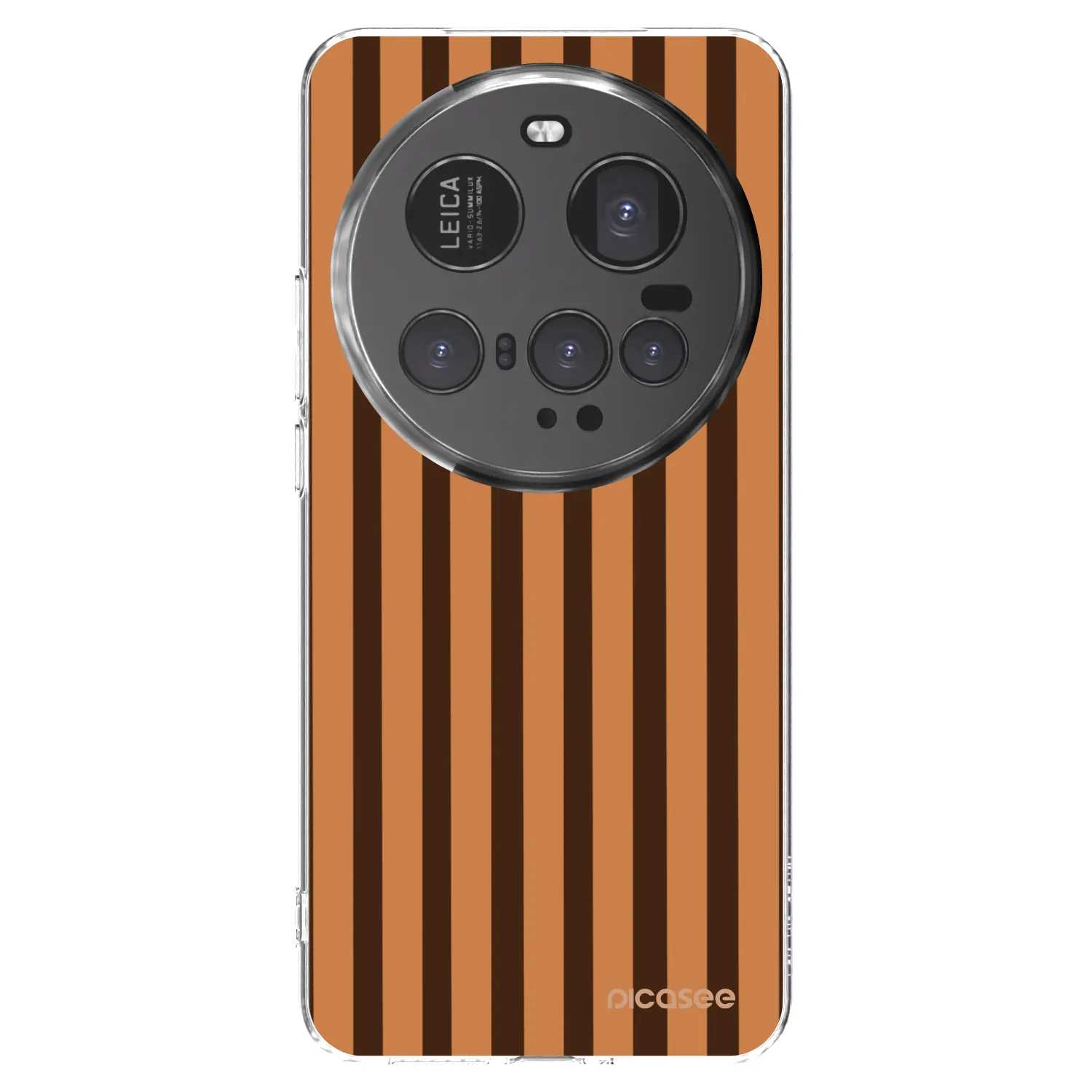 Picasee Xiaomi 15 Ultra Hülle - Transparentes Silikon - Caramel lines