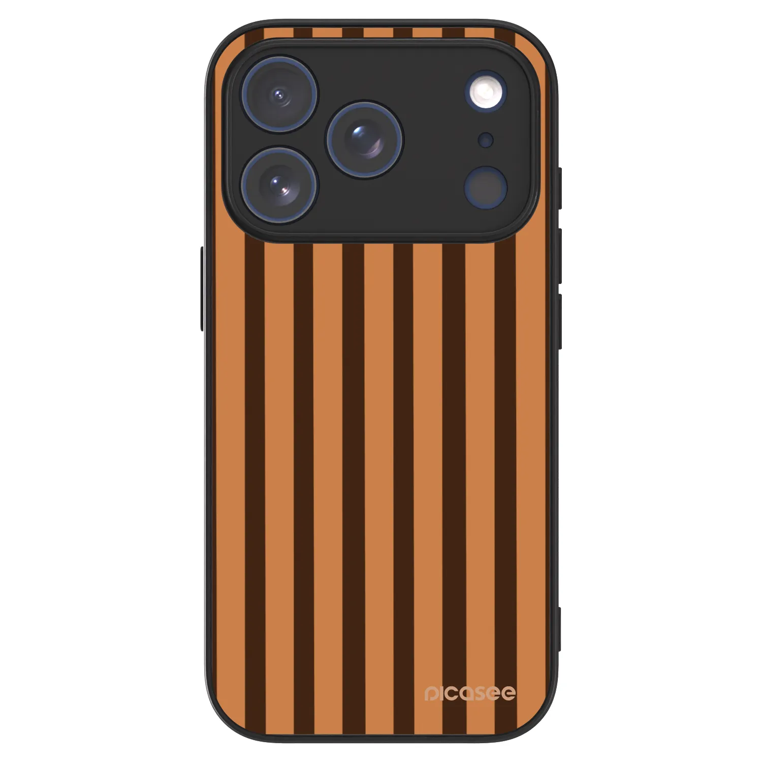 Picasee ULTIMATE CASE MagSafe für Apple iPhone 17 Pro - Caramel lines