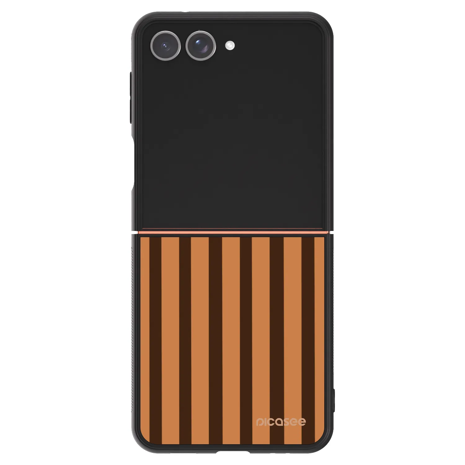 Picasee ULTIMATE CASE für Samsung Galaxy Z Flip7 5G - Caramel lines