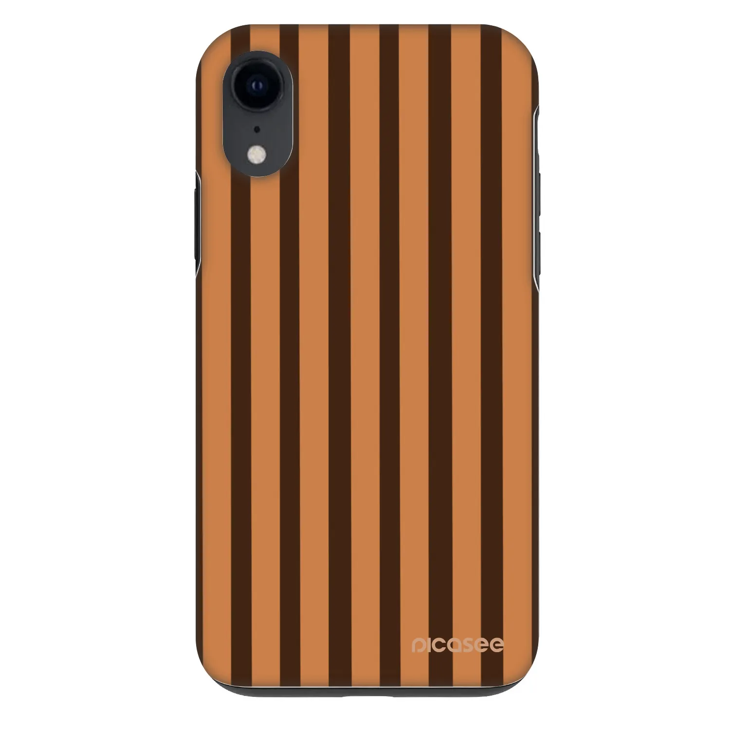 Picasee Fashion Case für Apple iPhone XR - Caramel lines