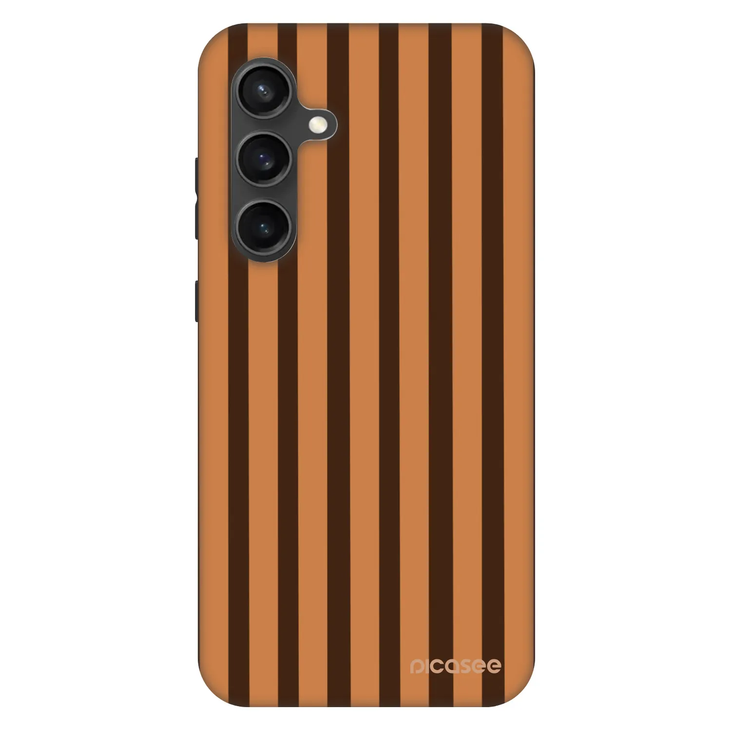 Picasee Fashion Case für Samsung Galaxy S24 FE S721B - Caramel lines