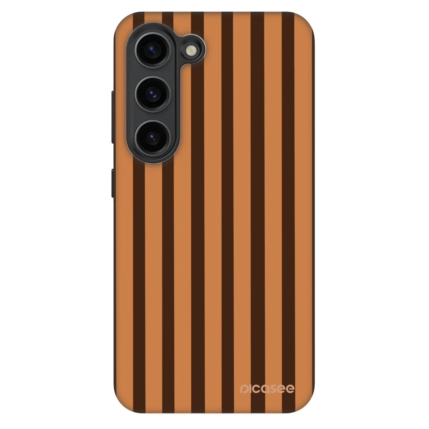 Picasee Fashion Case für Samsung Galaxy S23 5G - Caramel lines