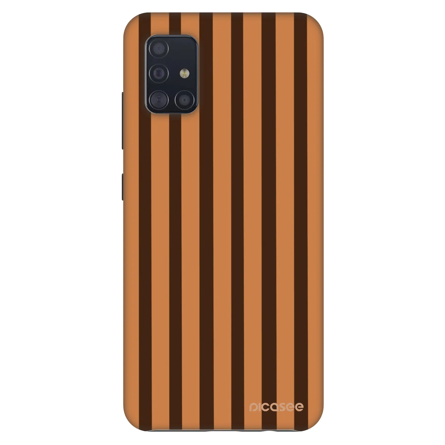 Picasee Fashion Case für Samsung Galaxy A51 A515F - Caramel lines