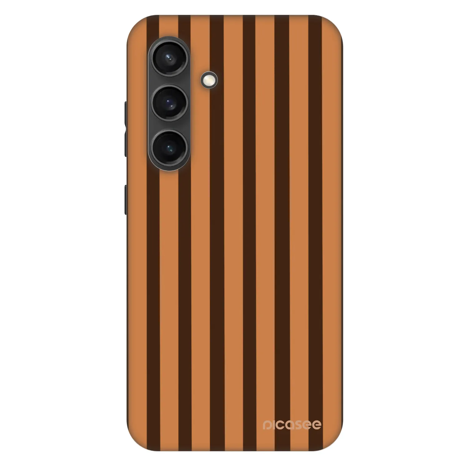 Picasee Fashion Case PowerShare pro Samsung Galaxy S24+ S926B 5G - Caramel lines