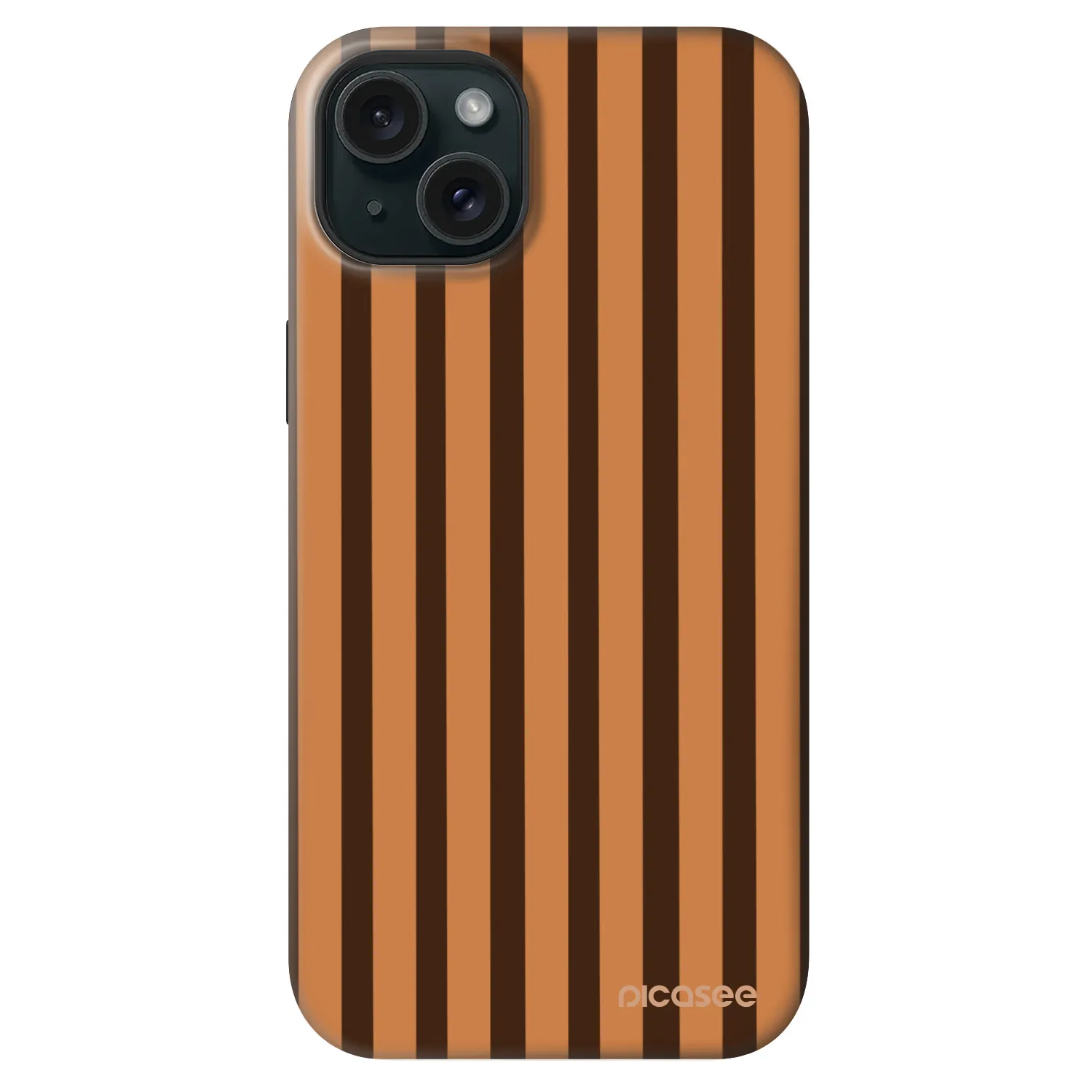 Picasee Fashion Case MagSafe für Apple iPhone 14 Plus - Caramel lines