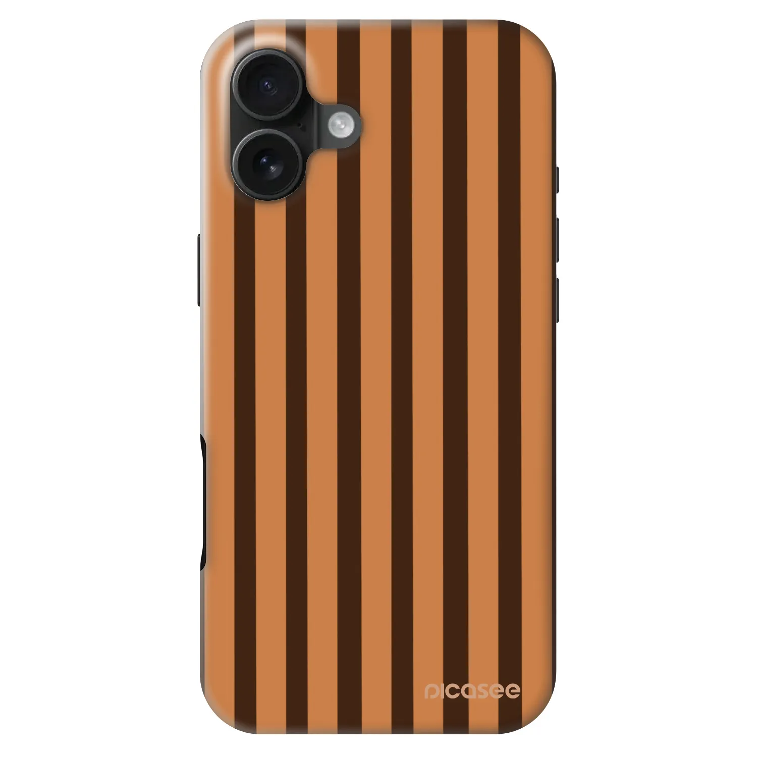 Picasee Fashion Case MagSafe für Apple iPhone 16 Plus - Caramel lines