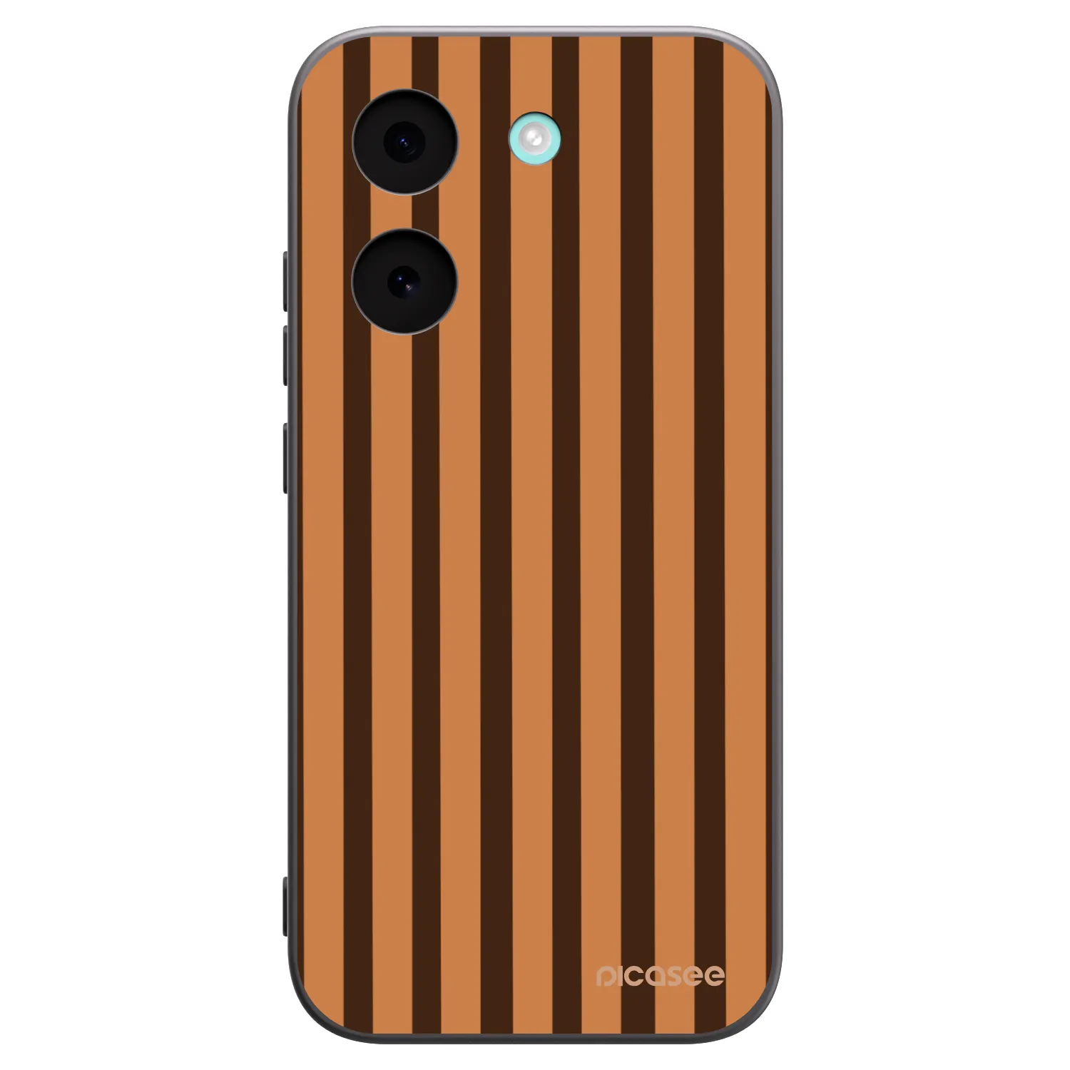 Picasee Xiaomi Poco X8 Pro Hülle - Schwarzes Silikon - Caramel lines
