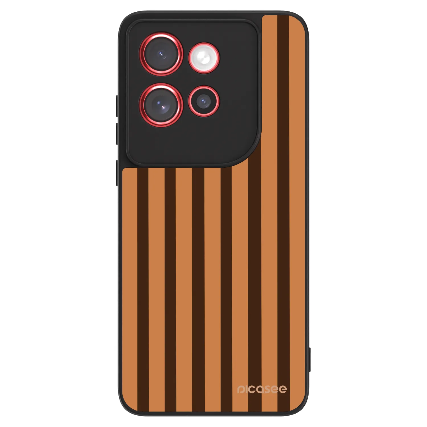 Picasee ULTIMATE CASE für Motorola Edge 60 Neo 5G - Caramel lines