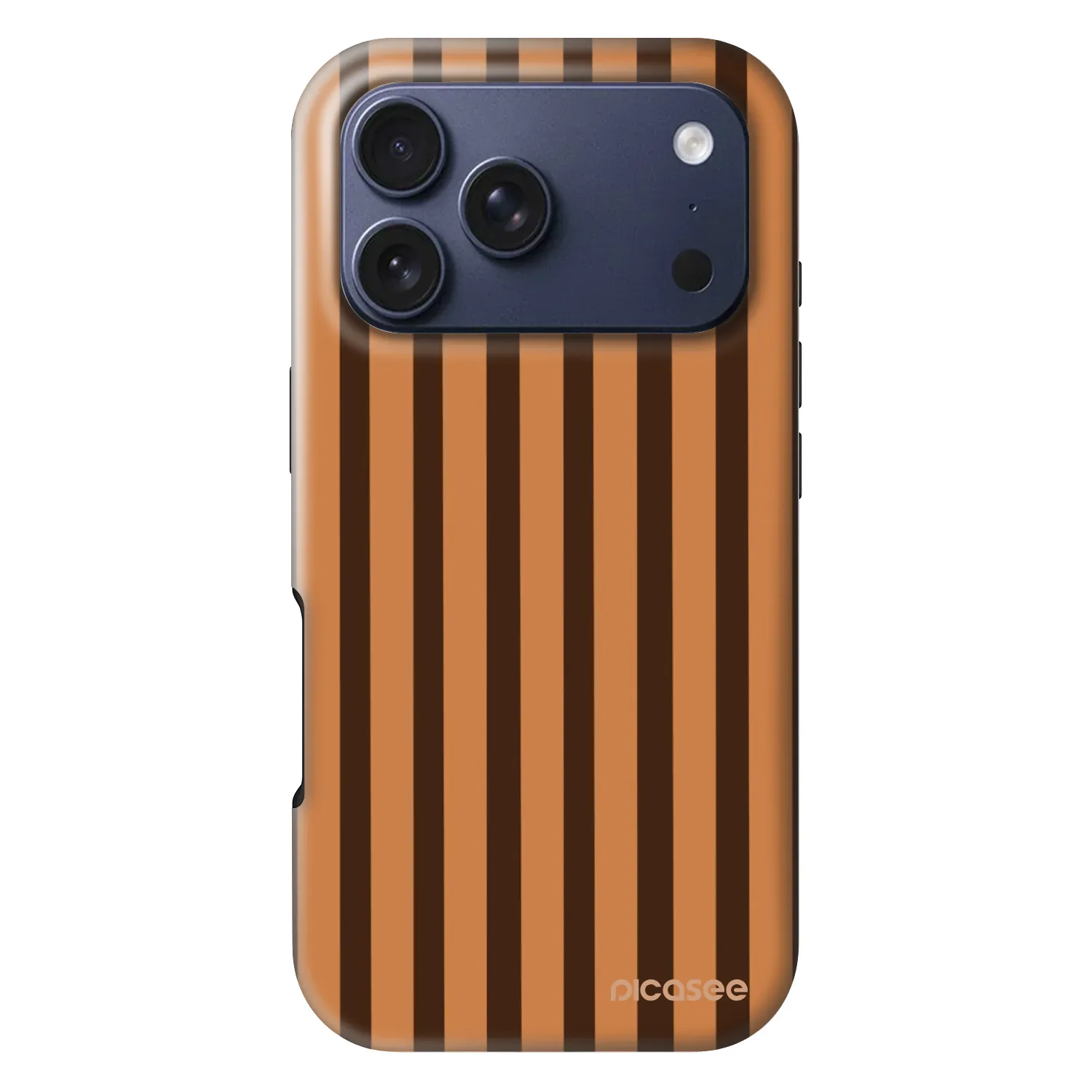 Picasee Fashion Case MagSafe für Apple iPhone 18 Pro - Caramel lines