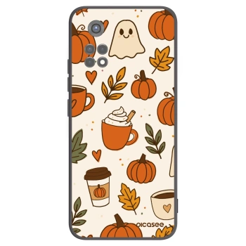Picasee Xiaomi Redmi Note 11S 5G Hülle - Schwarzes Silikon - Fall vibes