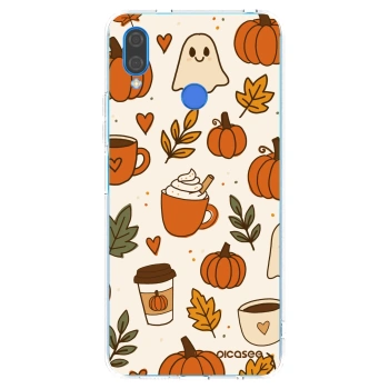 Picasee Huawei Nova 3i Hülle - Transparentes Silikon - Fall vibes