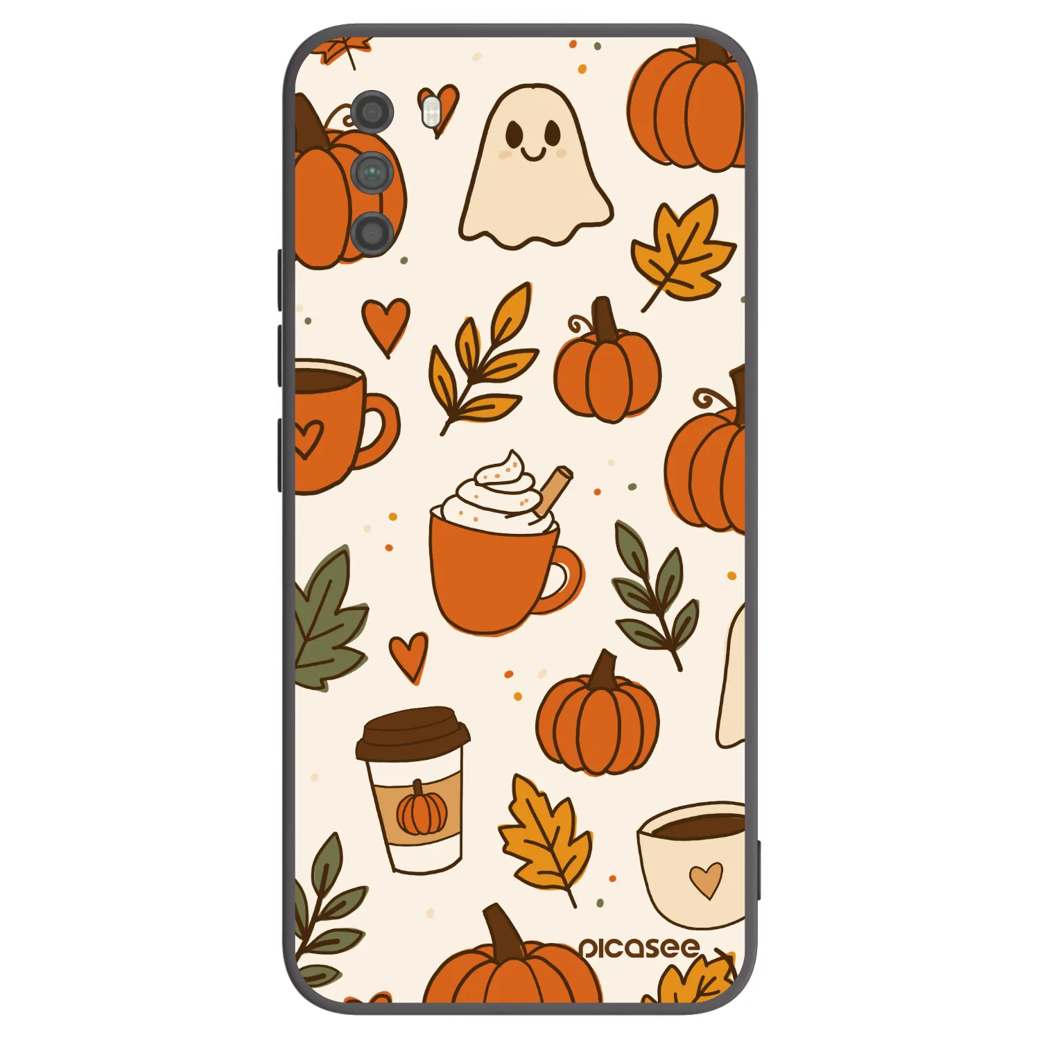 Picasee Xiaomi Poco M3 Hülle - Schwarzes Silikon - Fall vibes