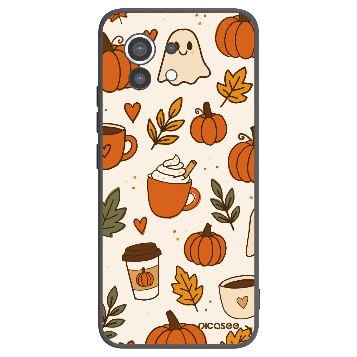 Picasee Xiaomi Mi 11 Hülle - Schwarzes Silikon - Fall vibes